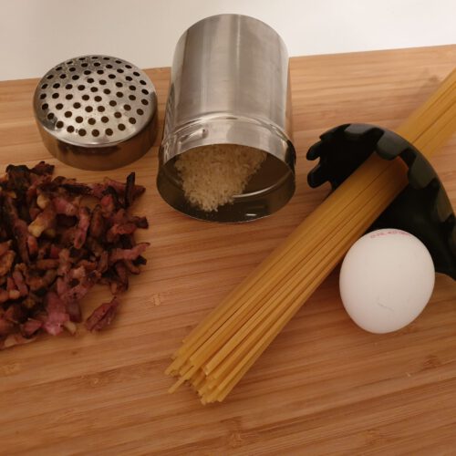 Spaghetti carbonara - ingrediënten