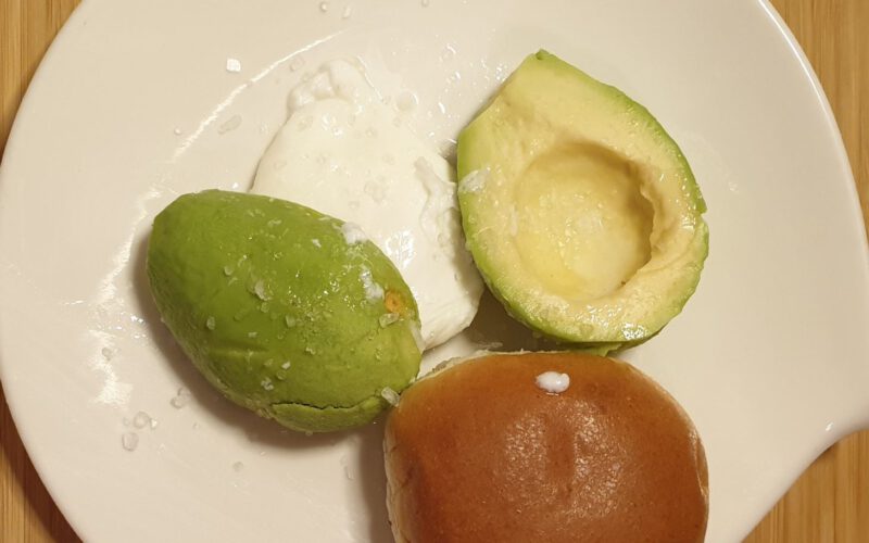 Avocado-etje - resultaat