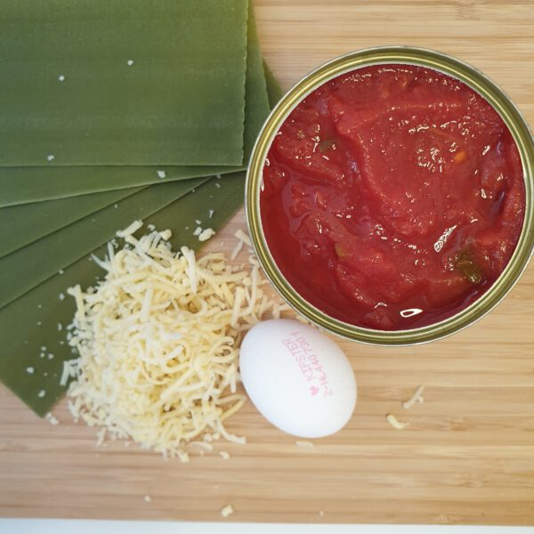Supersnelle shakshuka lasagne