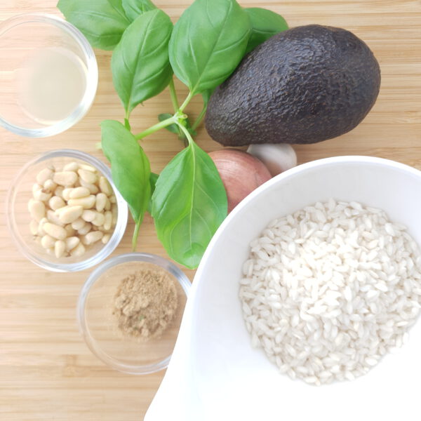 Avocado risotto