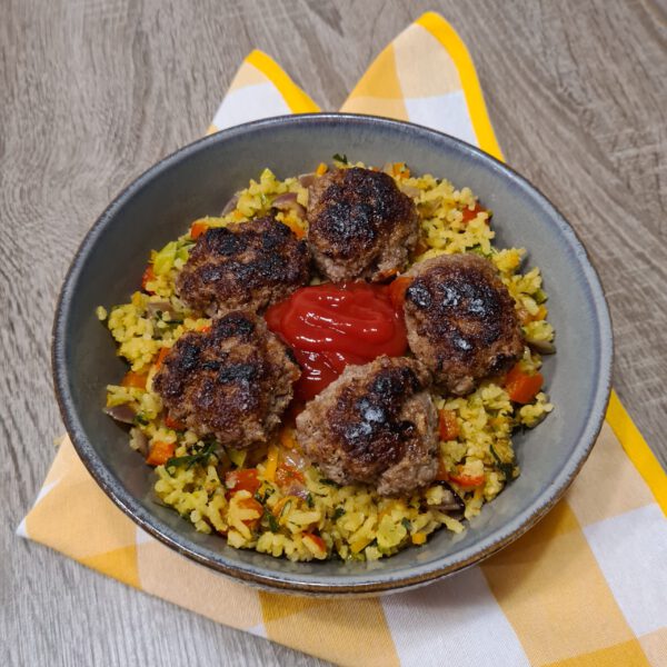Kokosgehaktballetjes