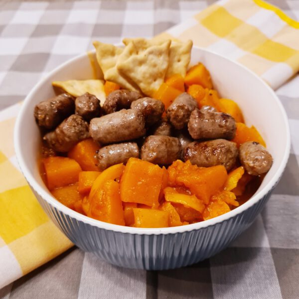 Oranje groenten stoof