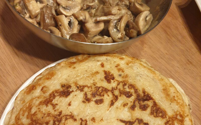 Champignon pannenkoeken