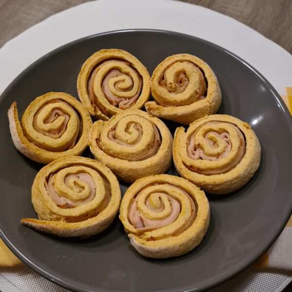 Broodrolletjes met kipfilet