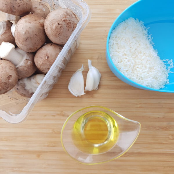 Knoflookchampignons