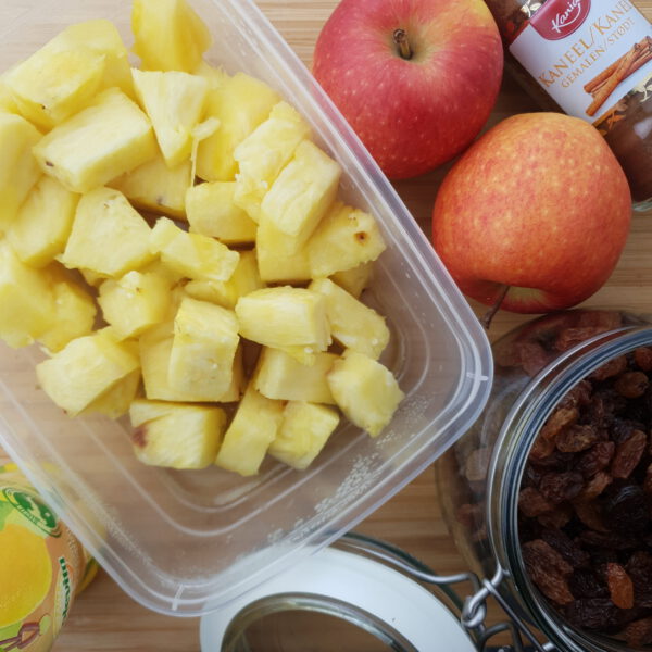Ananas-appelmoes