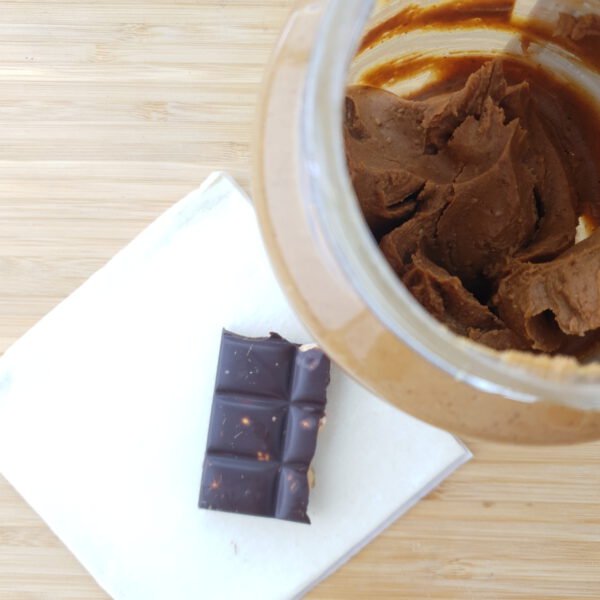 Pinda-chocoladebroodje