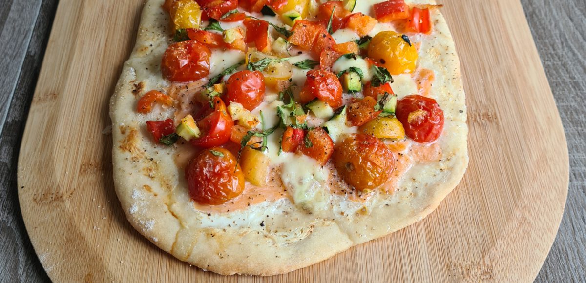 Basic zelfgemaakte pizza